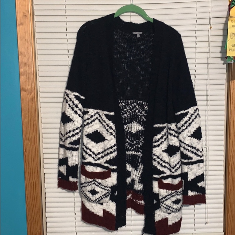 Tribal printed sweater